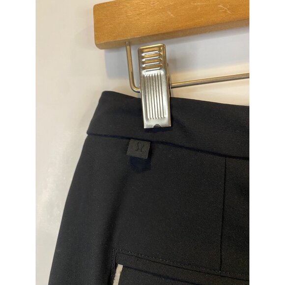 Lululemon Women's Long Story Short Golf Black Pleated Bermuda Casual Size 6 - Picture 6 of 7